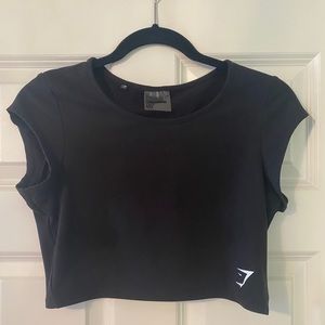 Gym Shark Black Crop Top